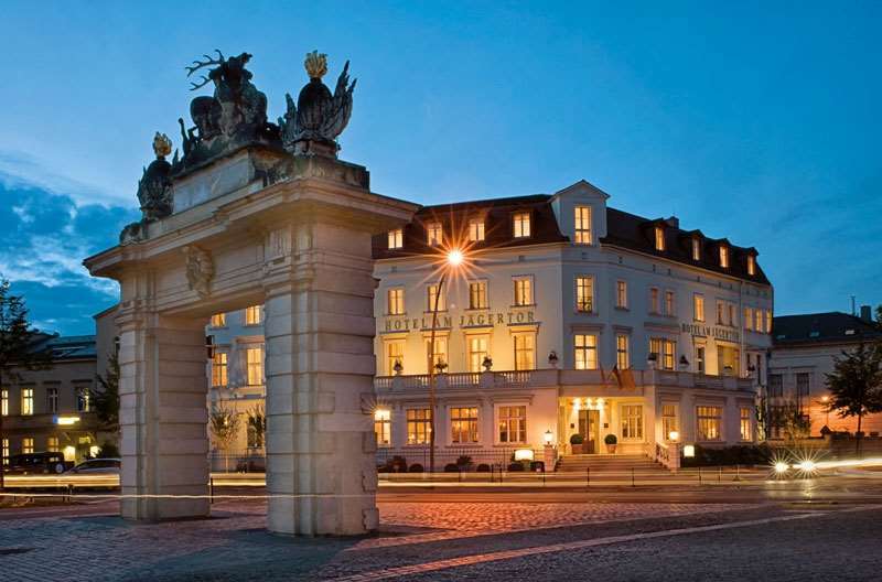 Hotel Am Jaegertor Потсдам Экстерьер фото