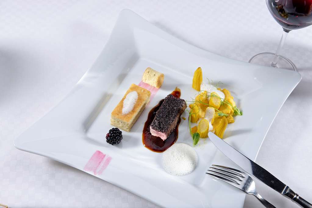 Hotel Am Jaegertor Потсдам Ресторан фото